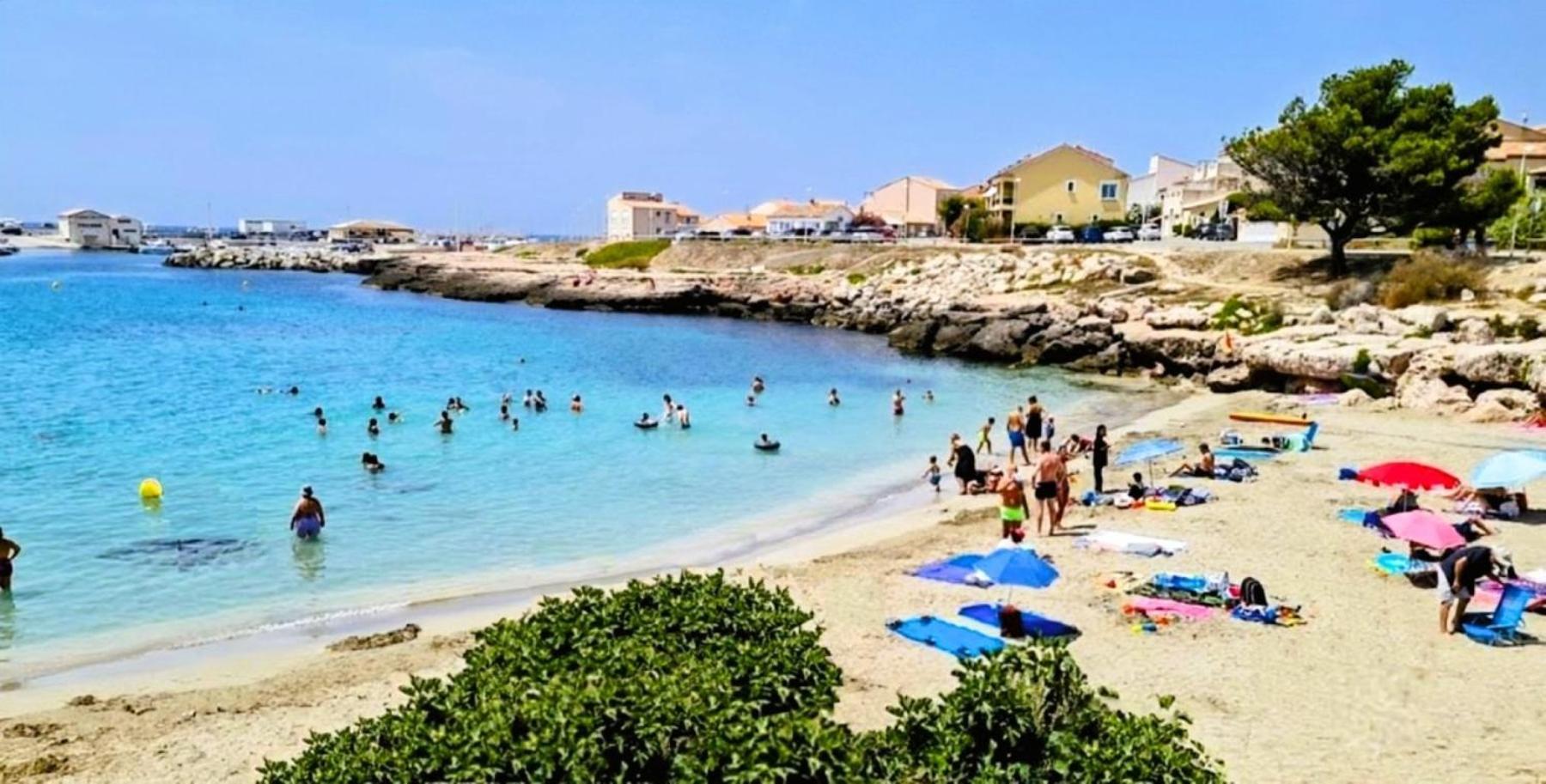 2 Pieces 45M2, Calme, Confort, Mer A 200M, Jardin, Terrasse, Piscine Martigues Luaran gambar
